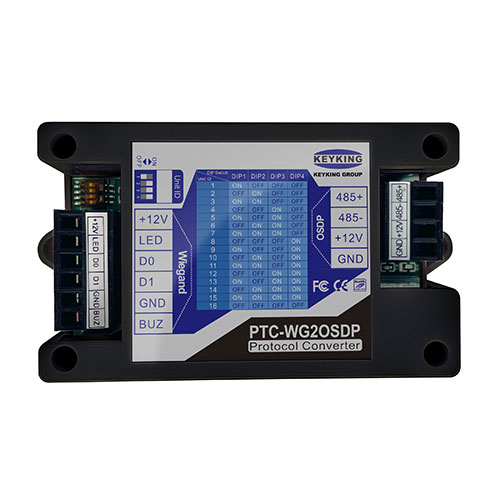 Wiegand to OSDP Protocol Converter MODEL:PTC-WG2OSDP